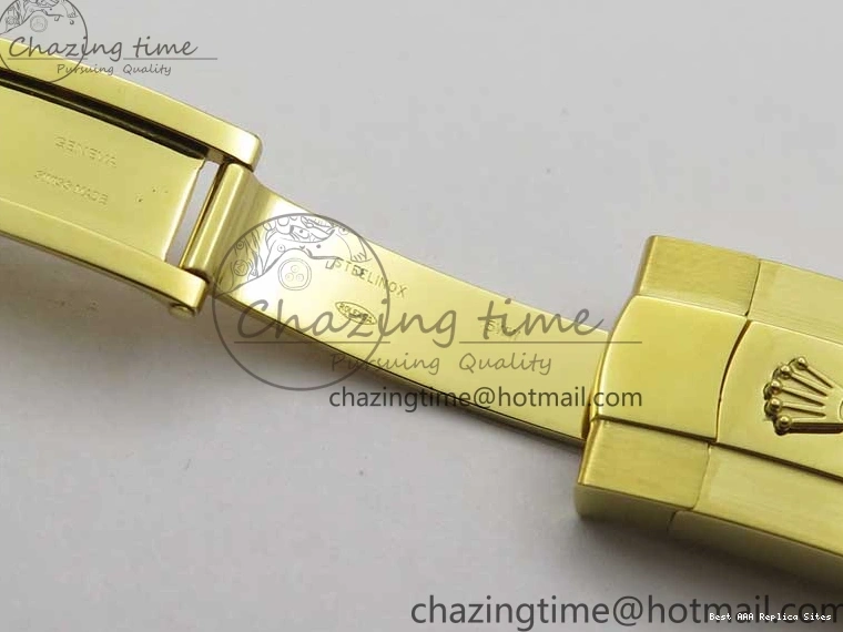 Best AAA Replica Sites YG 326934 Sky-Dweller YG on TravelReady Bracelet 2785 Dial A23J Gold AIF to 1217